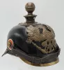 Prussian Artillery Enlisted Pickelhaube with Field Cover Visuel 9